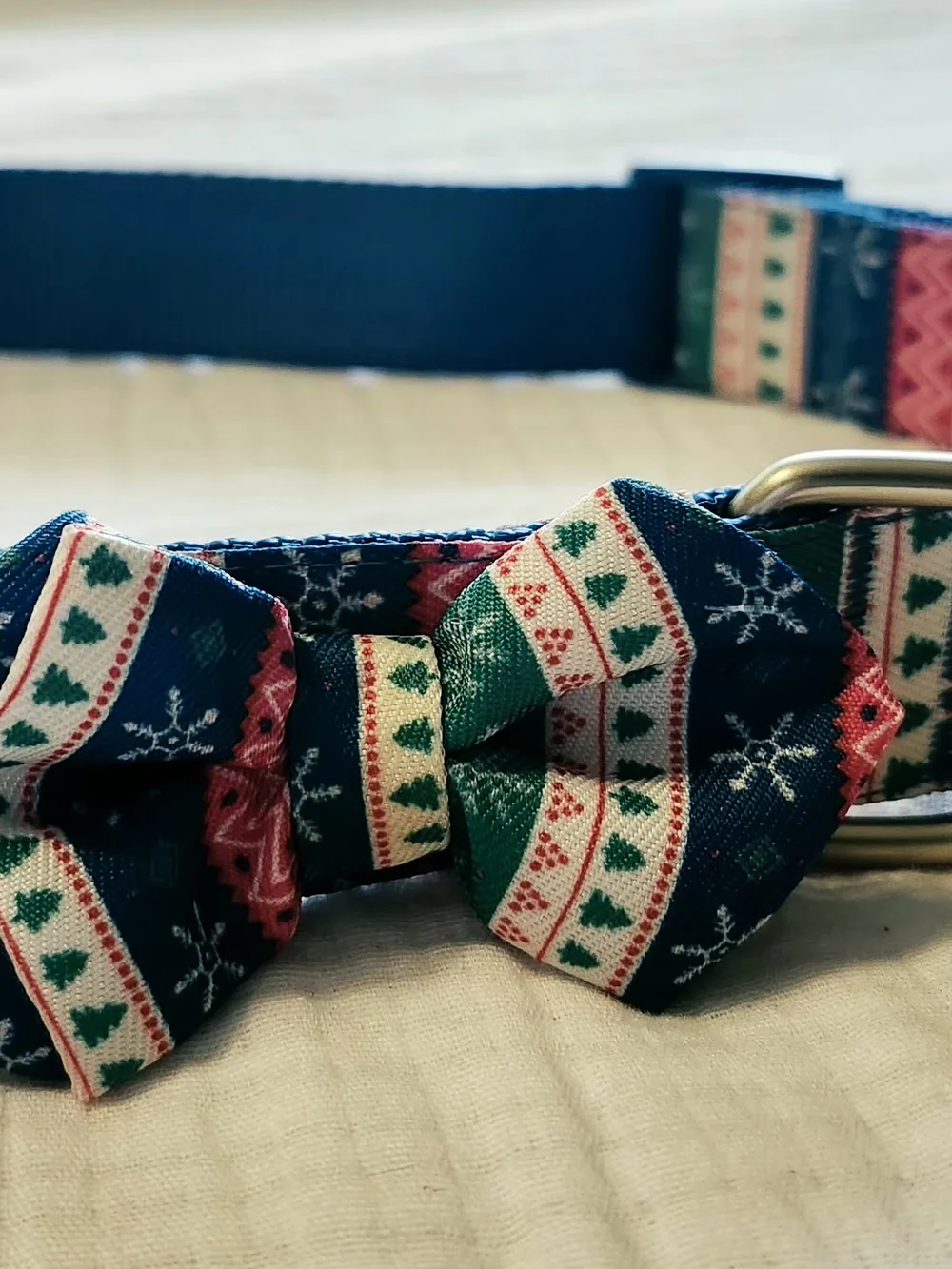 Adjustable Dog Collars with Bow